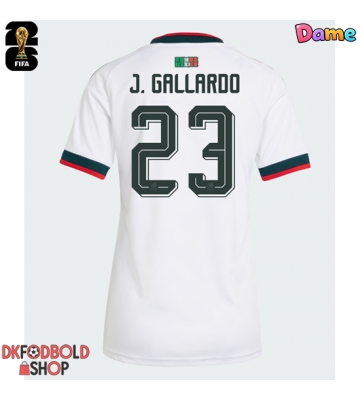 Mexico Jesus Gallardo #23 Udebanetrøje Dame VM 2026 Kort ærmer